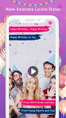 Birthday Video Maker android App screenshot 5